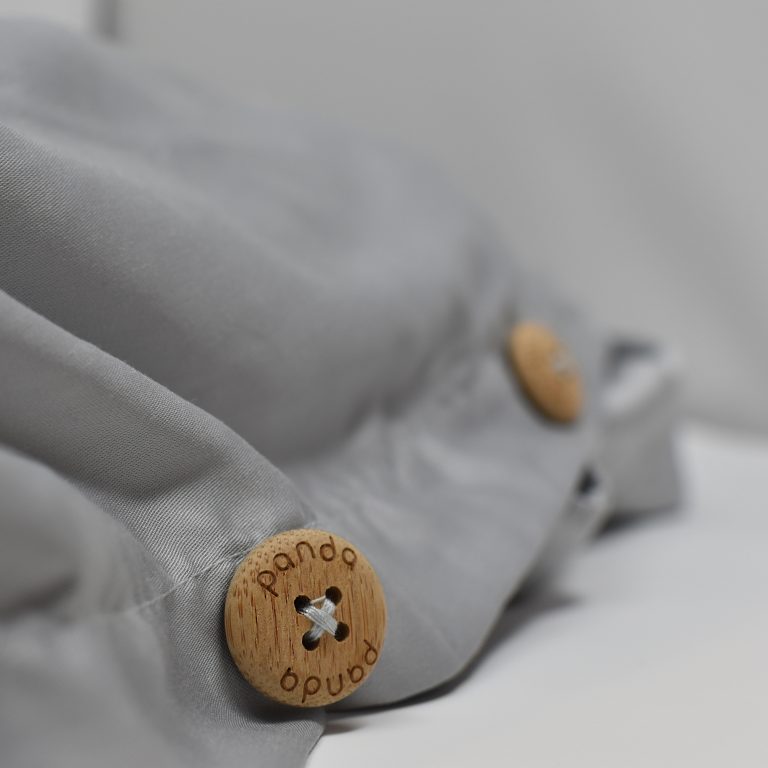 Bamboo Complete Bedding Set - Grey | Panda London | Life Before Plastic